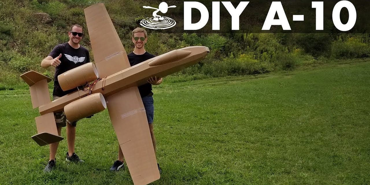 Giant 8-Foot A-10 Warthog For less than $50 in materials