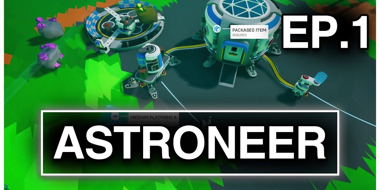 Challenging Spawn Location – Astroneer 1.0 Playthrough №1
