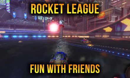 Having Fun With Friends In Rocket League