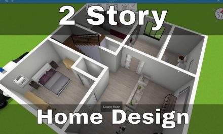 Awesome Two Story House Design | Home Design 3D