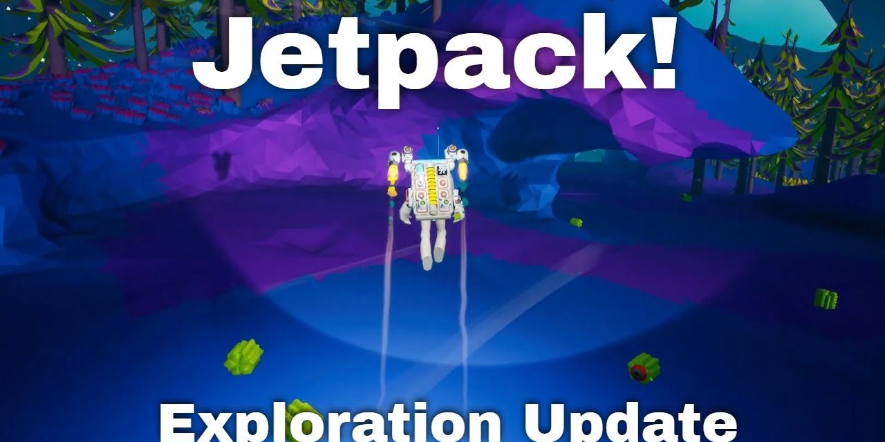 Super Cool Hydrazine Jetpack | Astroneer Exploration Update
