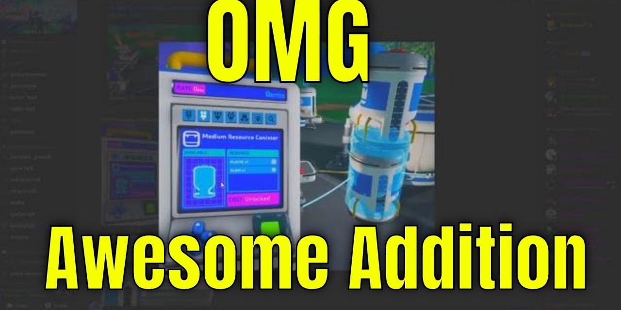 Medium Resource Canister! What! OMG! Astroneer News!