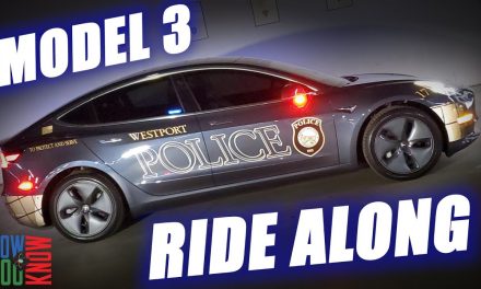 Tesla Police Car Ride Along! | In Depth