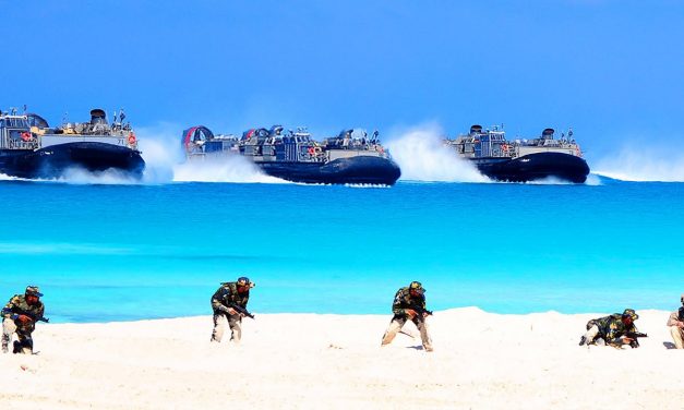 This is What Modern D-Day Would Look Like: US Massive Beach Landing During Training LCAC