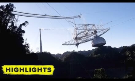 Watch the Arecibo Observatory’s catastrophic collapse!