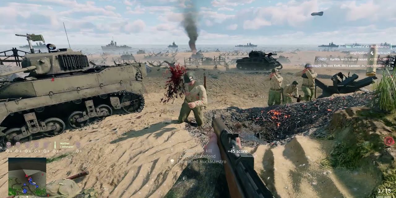 This Beach Belongs To The Germans – Enlisted Gameplay